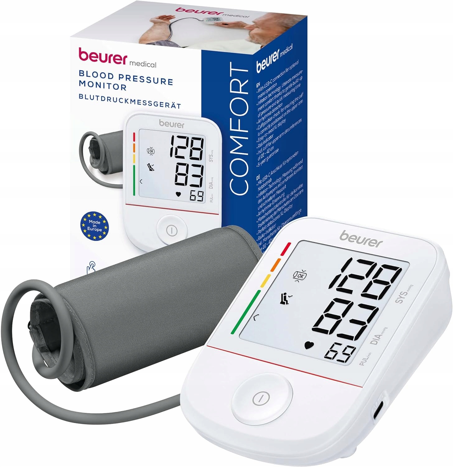 Ciśnieniomierz naramienny Beurer Bm 38 Comfort