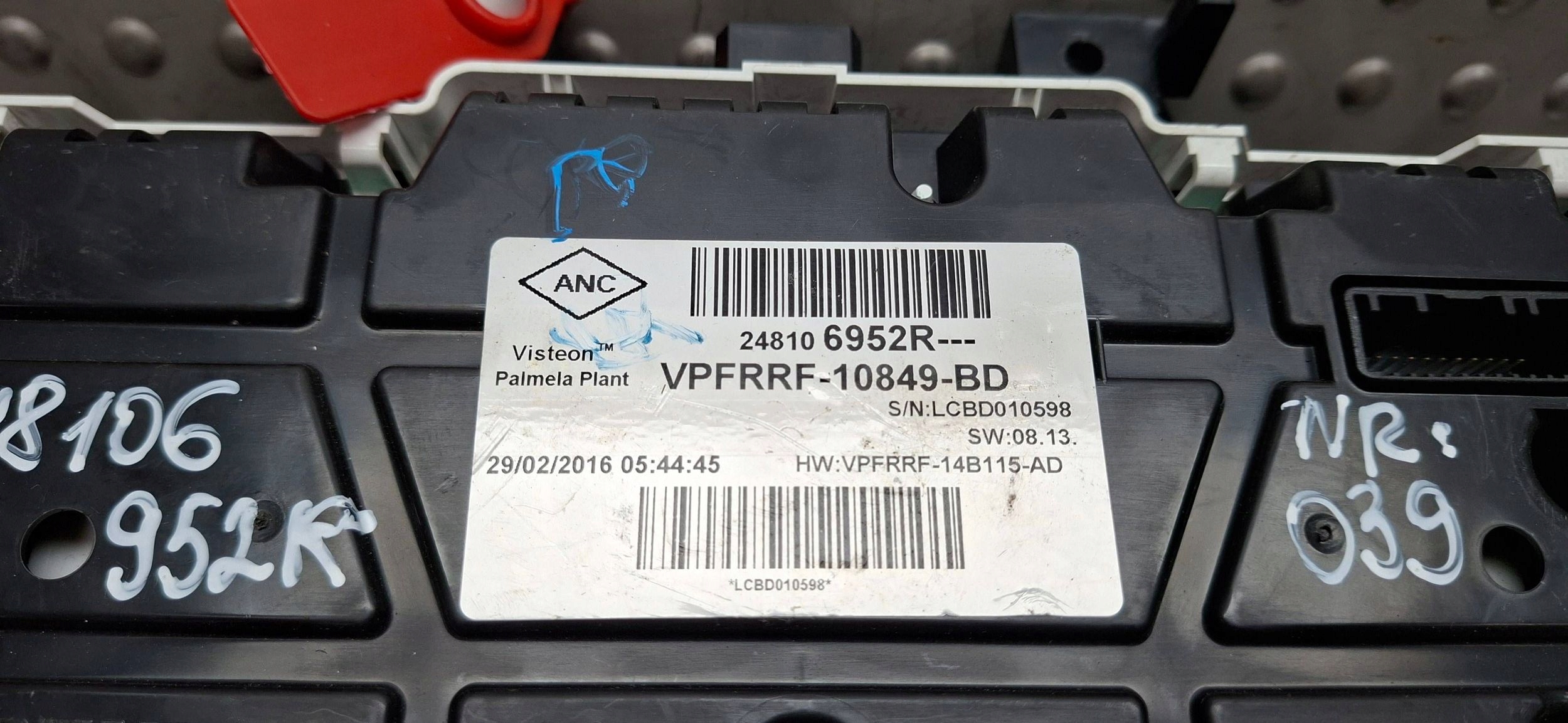 dials 248106952R RENAULT CLIO IV 1.5 DCI 2012
