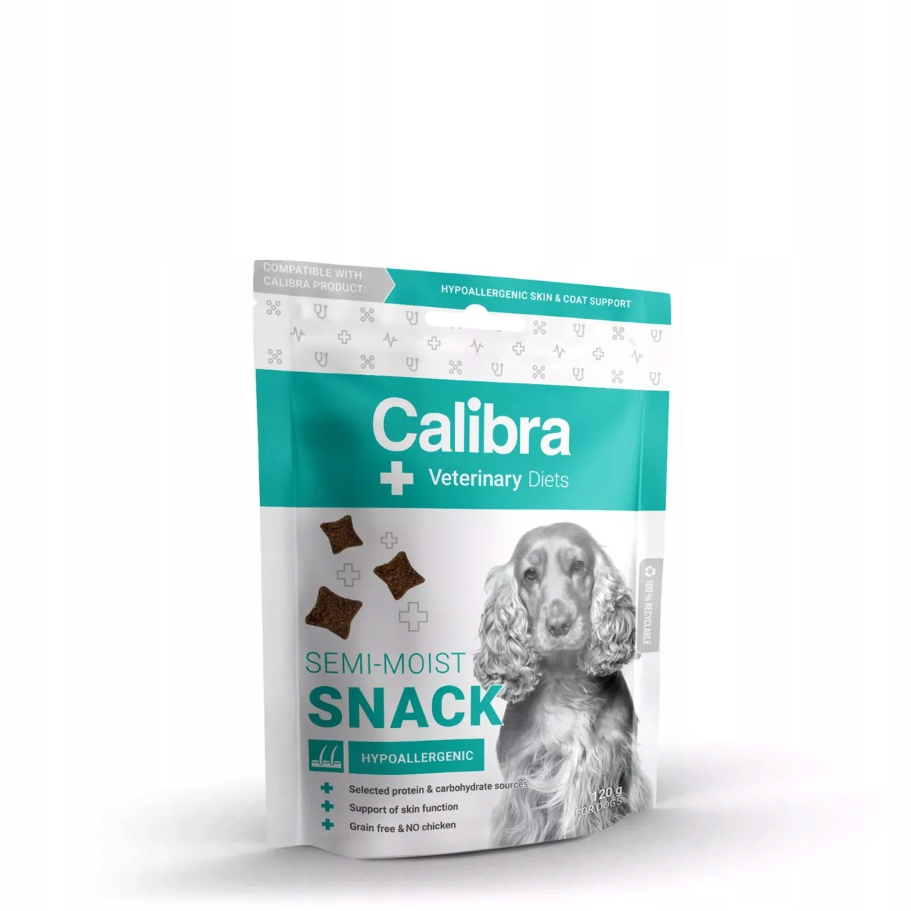 Calibra VD Dog Semi-moist Snack Hypoallergenic 120G