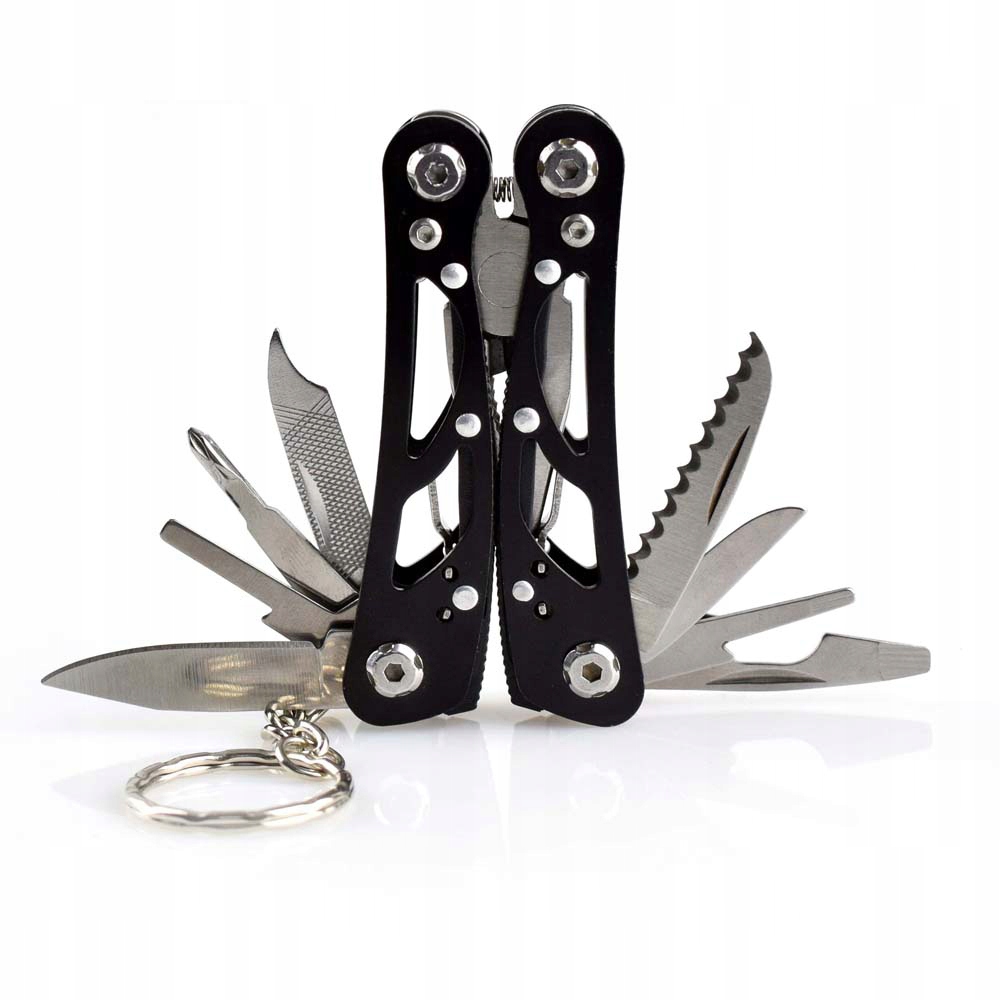 SOLIDNY SCYZORYK WIELOFUNKCYJNY 15w1 MULTITOOL NOŻYK SURVIVAL PREZENT Waga produktu z opakowaniem jednostkowym 0.314 kg