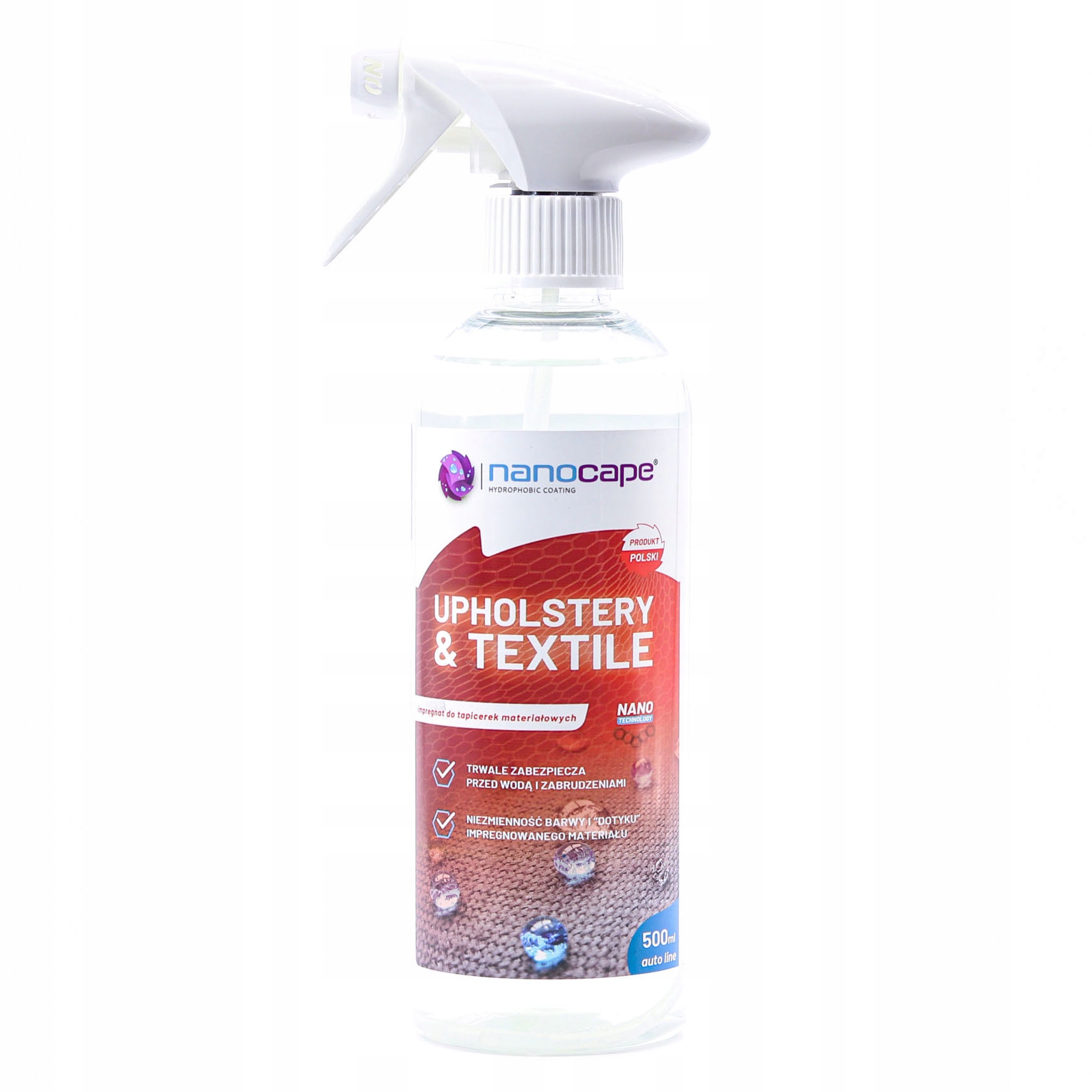 Nano impregnat hydrofobowy do Tapicerki 500ml