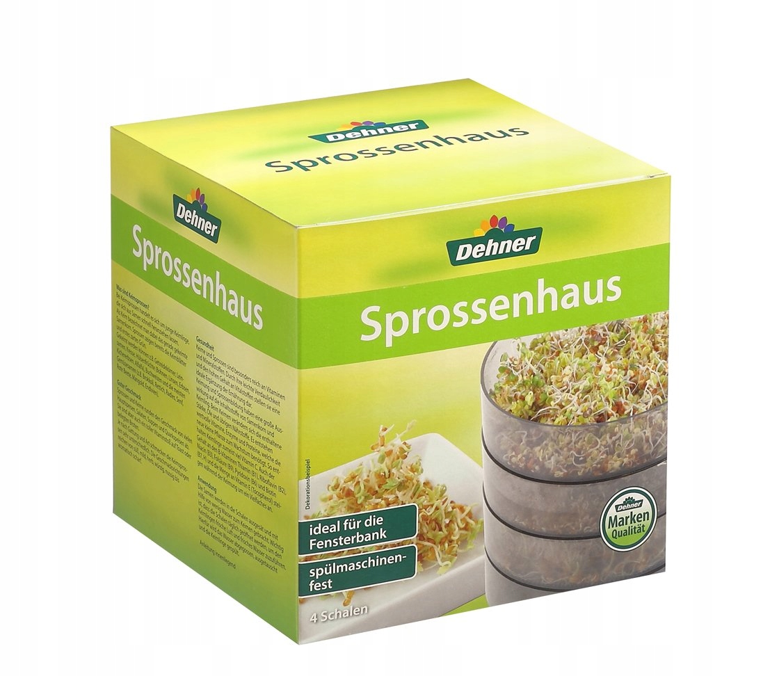 KIEŁKOWNICA DEHNER Z 4 MISAMI Marka Dehner