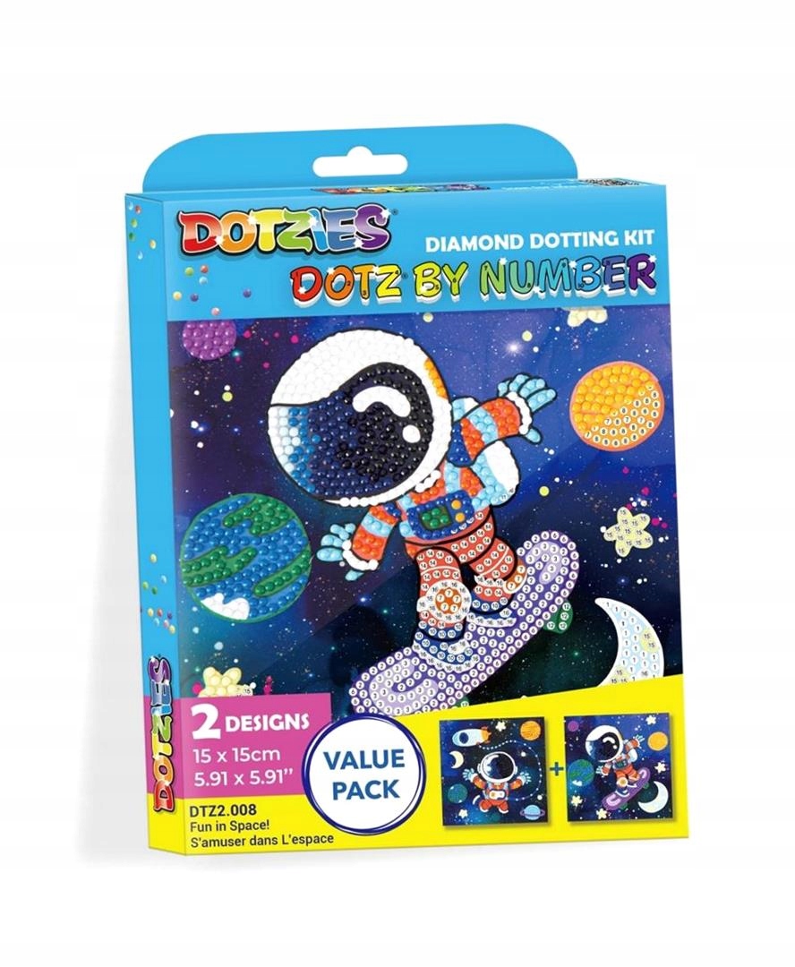 Diamond Dotz Dotz By Number Fun In Space