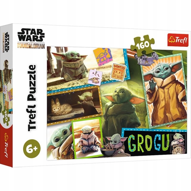 

Puzzle dla 6 latka 160 el. Grogu Baby Yoda