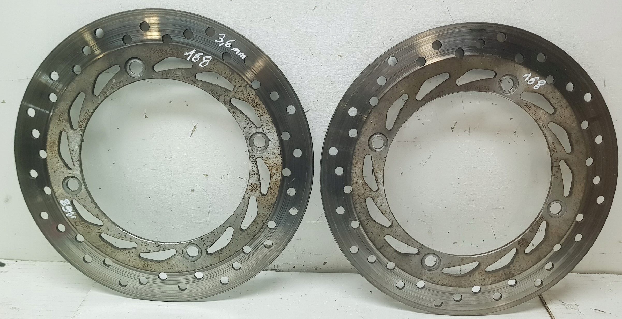 Tarcze hamulcowe przód Honda Transalp 600 XL 99r