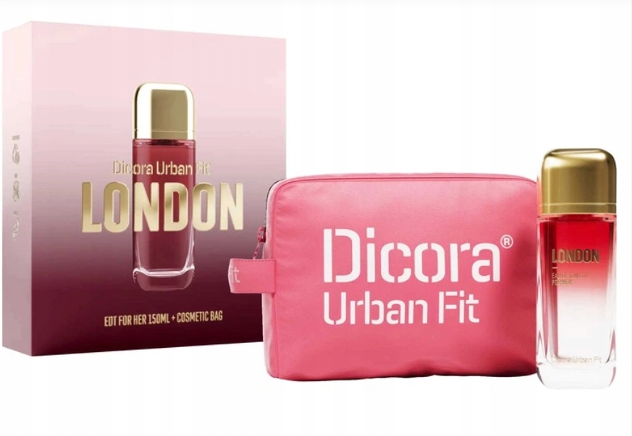 Dicora Urban Fit Dárková sada toaletní voda London 150 Ml a kosmetika