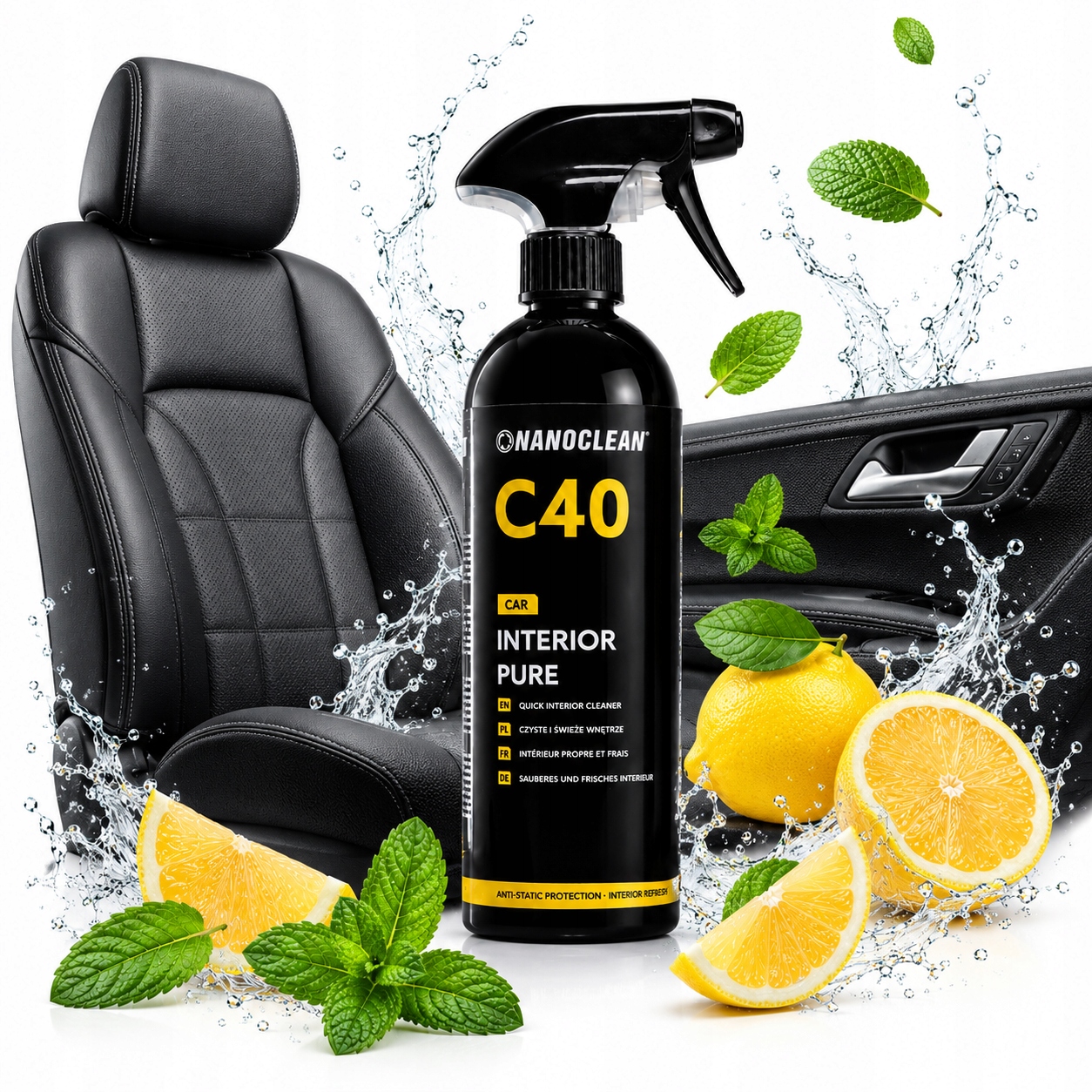 C40 Interior Pure Środek do Czyszczenia Wnętrza Pojazdu