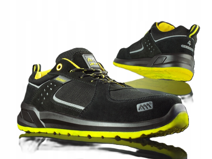Art.mas Buty robocze półbuty z metalowym podnoskiem Lemars Bpz S1 roz. 42