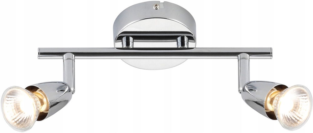 Bodové svítidlo Amalfi dvojité chromované 2x50W/GU10 Saxby
