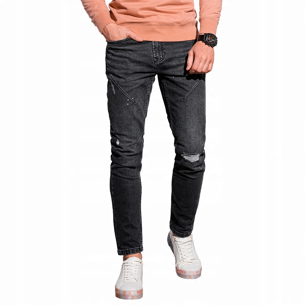 

Spodnie męskie jeansowe P936 czarne S