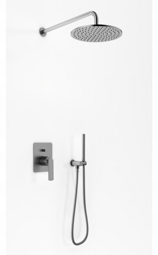 Podomietkový sprchový set Kohlman Experience Gray QW210EGR30