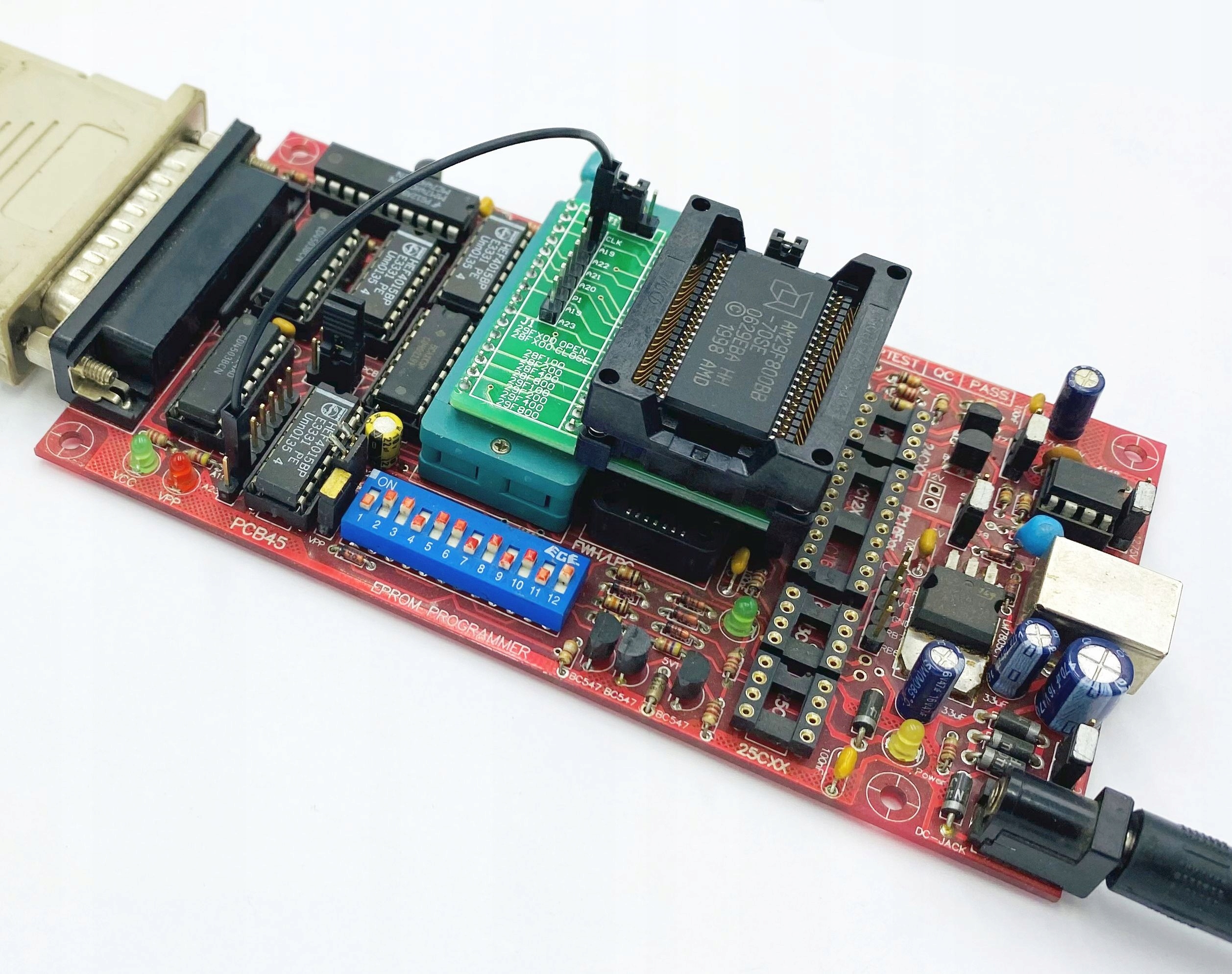 Adapter SOP44 - PDIP32+1 28/29F(LV)x00 Willem ZIF Rodzaj programator pamięci