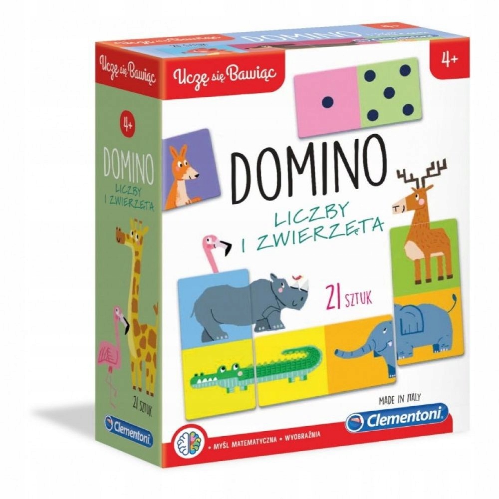 Domino Liczby I Zwierzęta [gra]-Zdjęcie-0