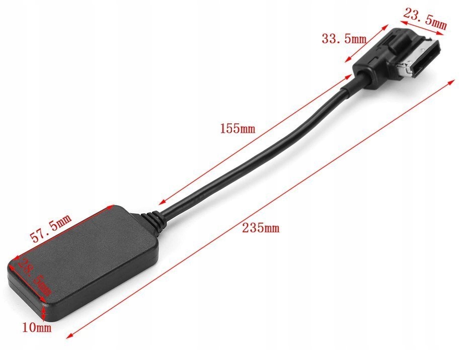 KABEL ADAPTER MMI BLUETOOTH MODUŁ AUX do MERCEDES EAN (GTIN) 10470352130194