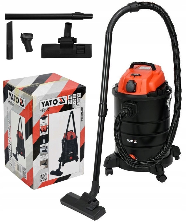 

Odkurzacz Warsztatowy Przemysłowy Yato 1400W 30L