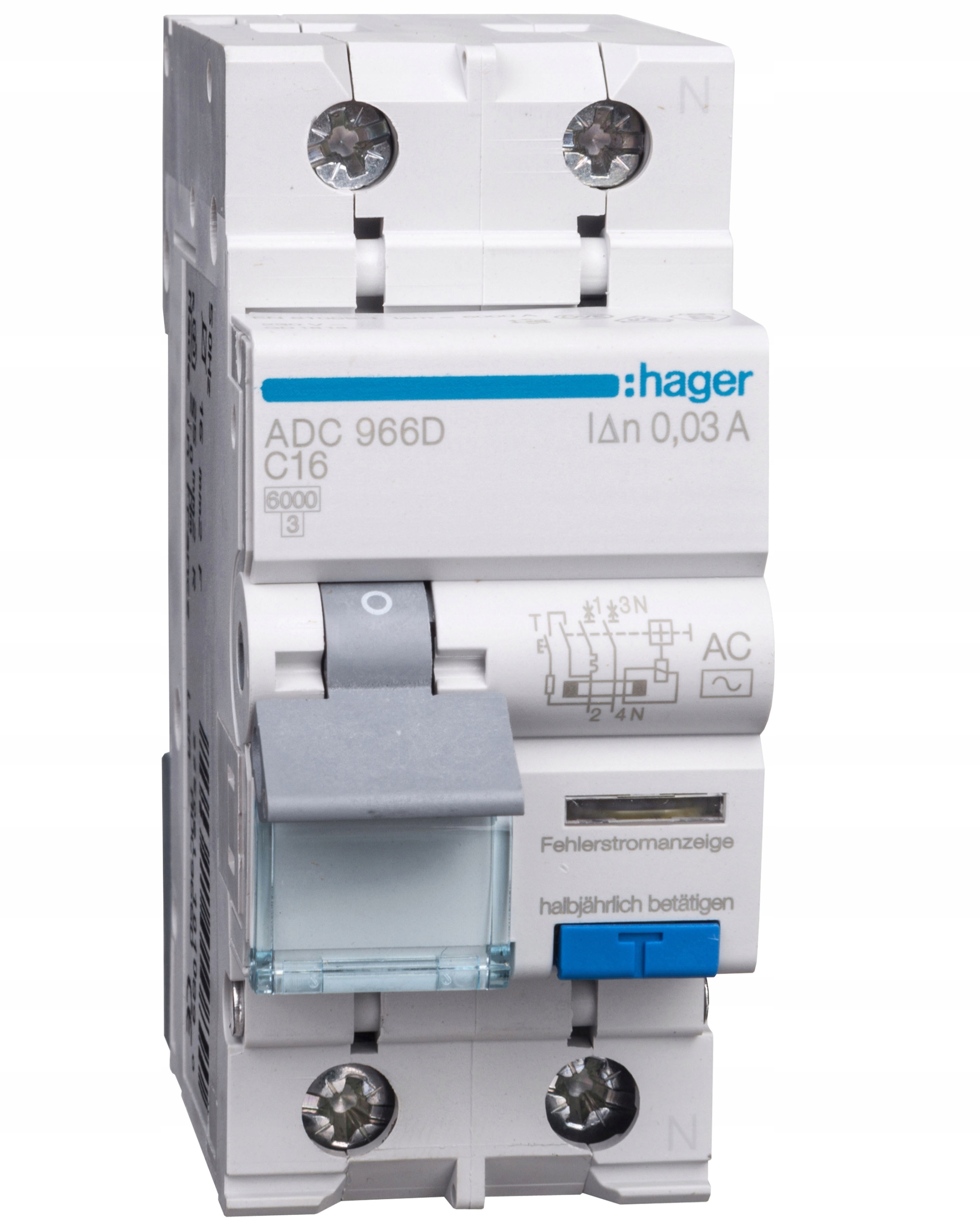 Proudový spínač s nadproudem C/6KA 2 rychlostní typAC ADC966D