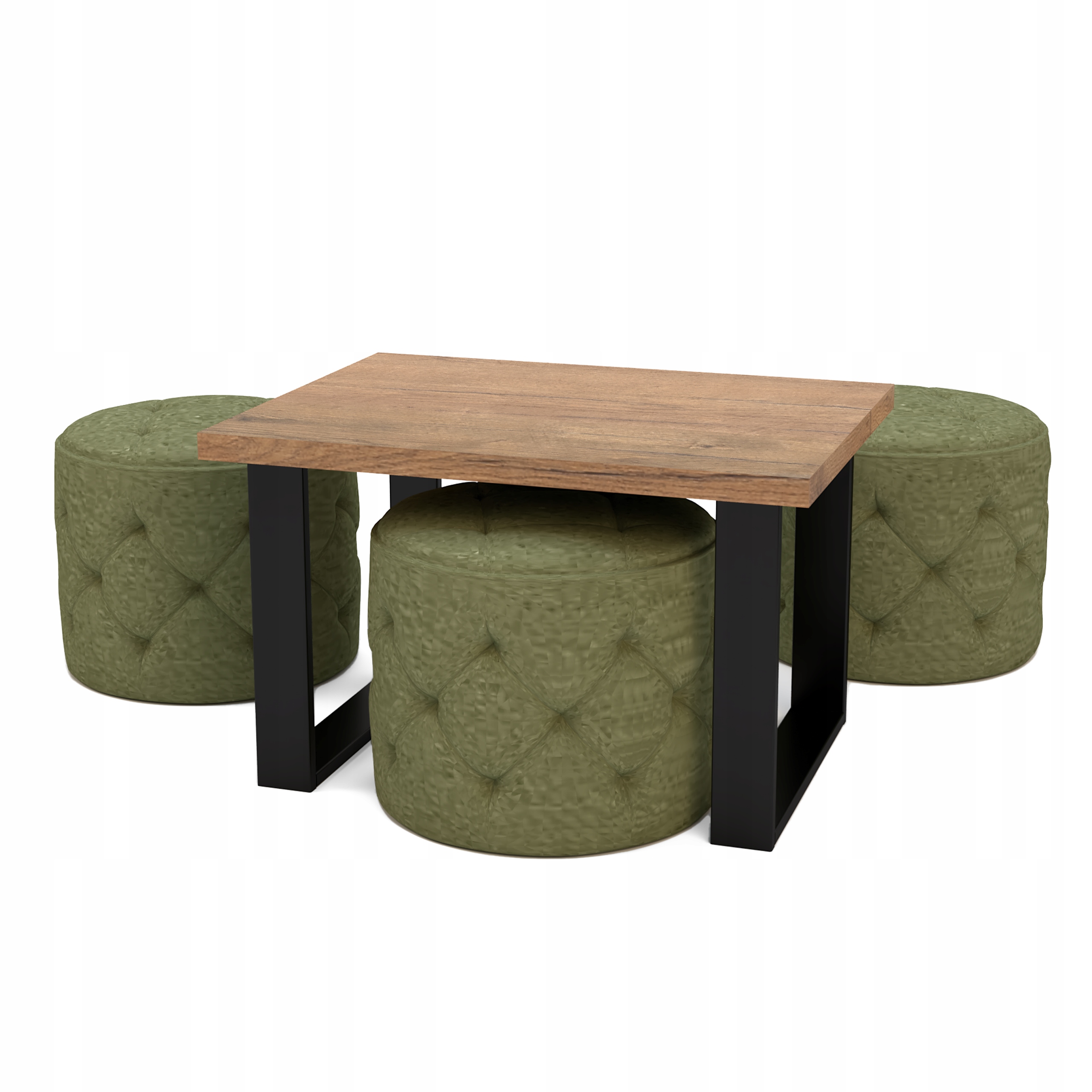 

Stolik Kawowy Loft Ława Duży 100x60 -dąb Craft