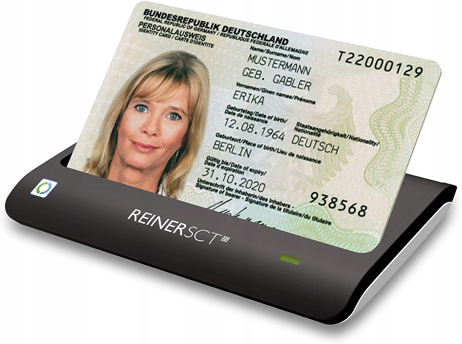 Считыватель карт Reiner SCT cyberJack RFID Basis 2718500-100 черный