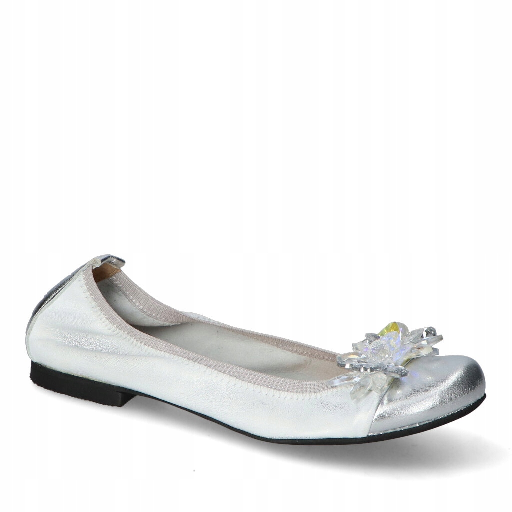 Baleríny Tuomo 1747 Stříbrné lico 36