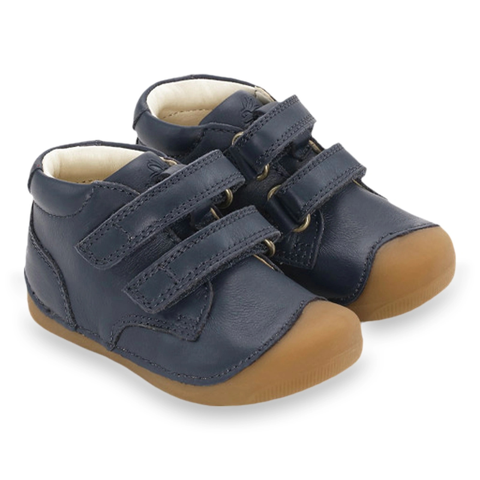 Buty barefoot lekkie dziecięce przejściowe na rzepy Bundgaard Petit Navy 22