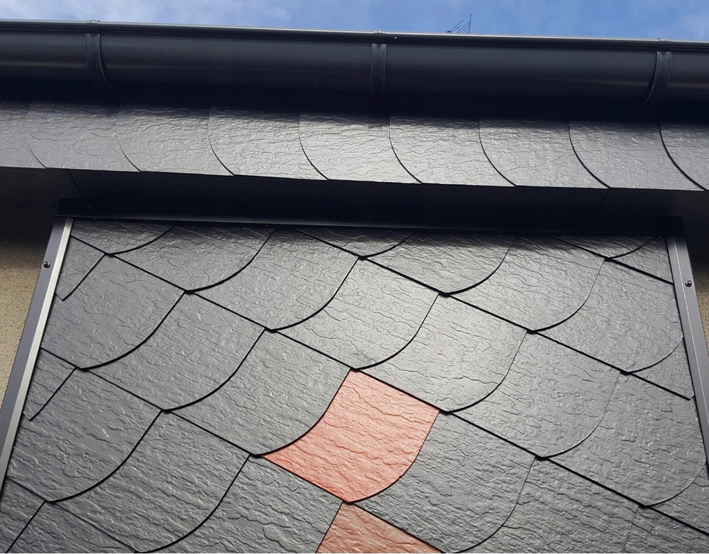 STRUKTONIT PŁYTKA ŁUPEK 30x30 PRAWA BRĄZ CREATON Grubość 4 mm