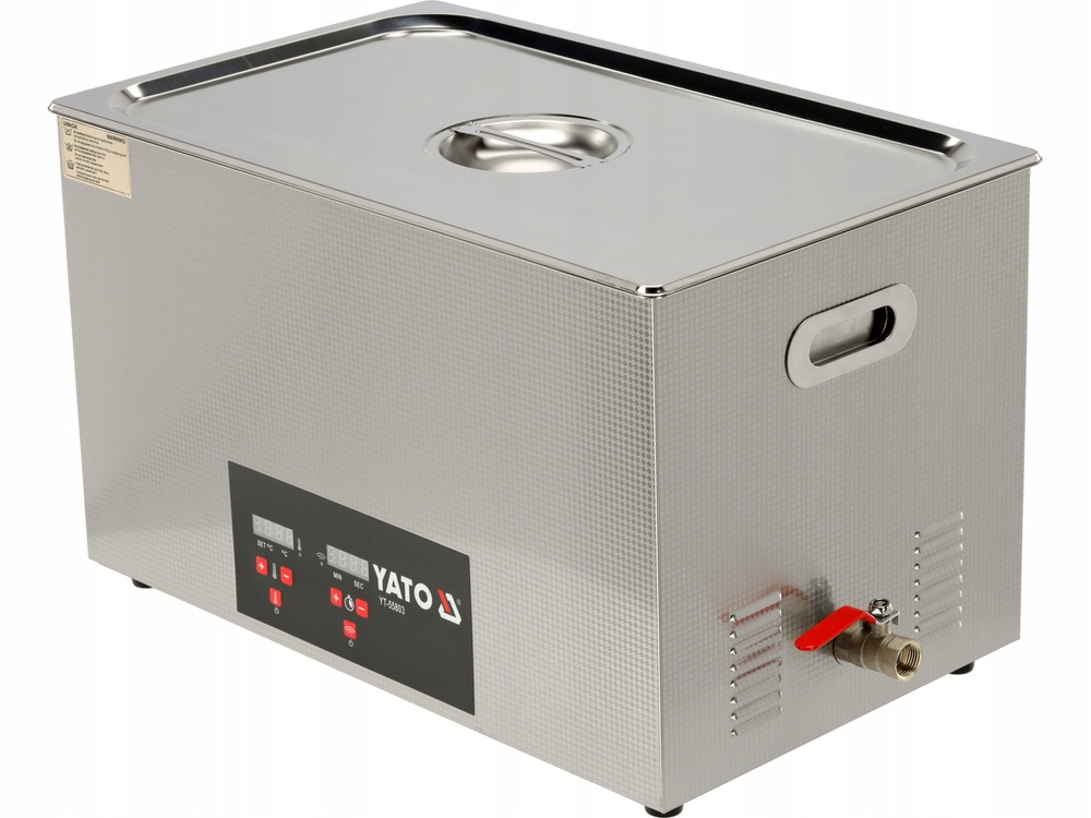 Ultrazvuková Pracovná Umývačka Yato 30L 600W Ohrievač 500W Oceľ SUS304