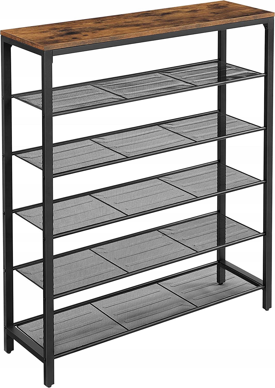 Funkčná skrinka na topánky s 5 policami 100 cm Loft