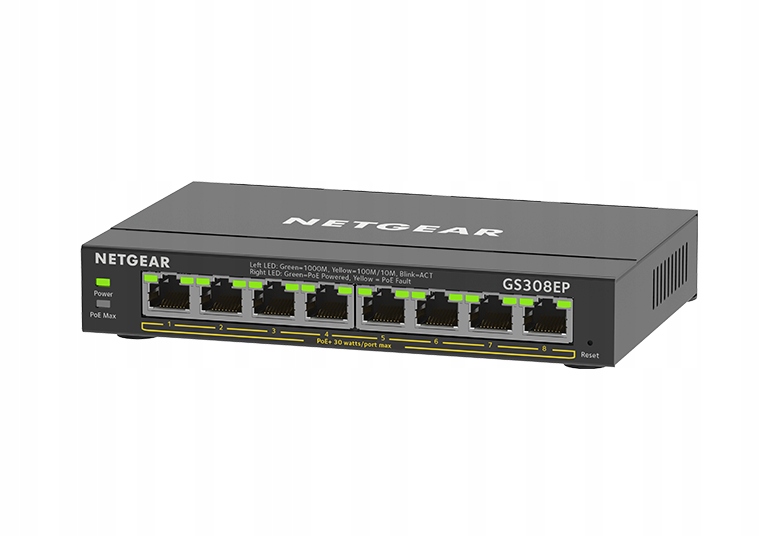 Netgear 8PT Ge Plus Swch W/poe+