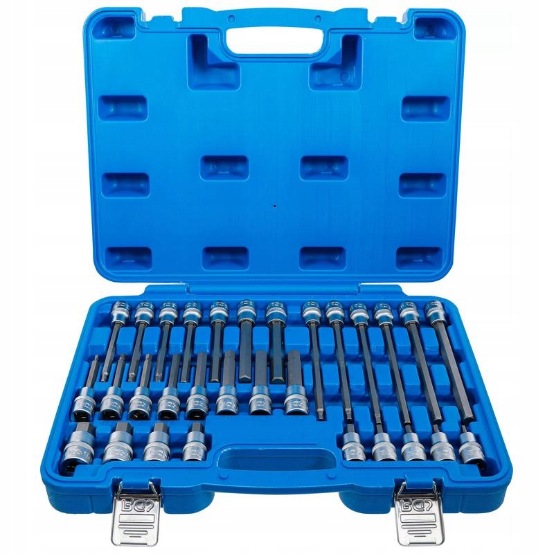 30 nástavců s bitem šestihranná zásuvka 5-19 mm, pohon 12,5 mm (1/2") 30 ks