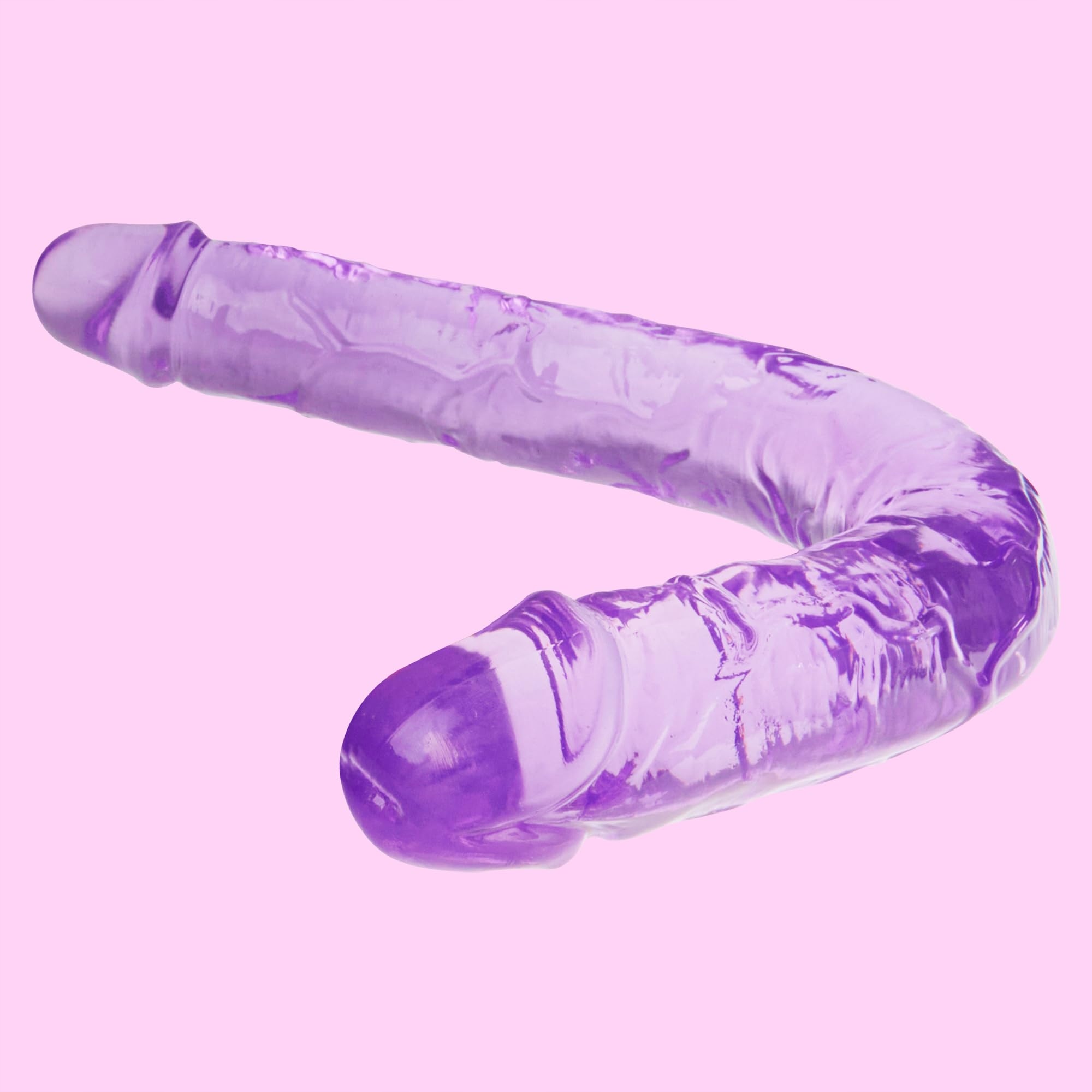 CRYSTAL JELLY Realistyczny Dildo 38cm Miękki i Elastyczny dla Dorosłych — miniatura 2