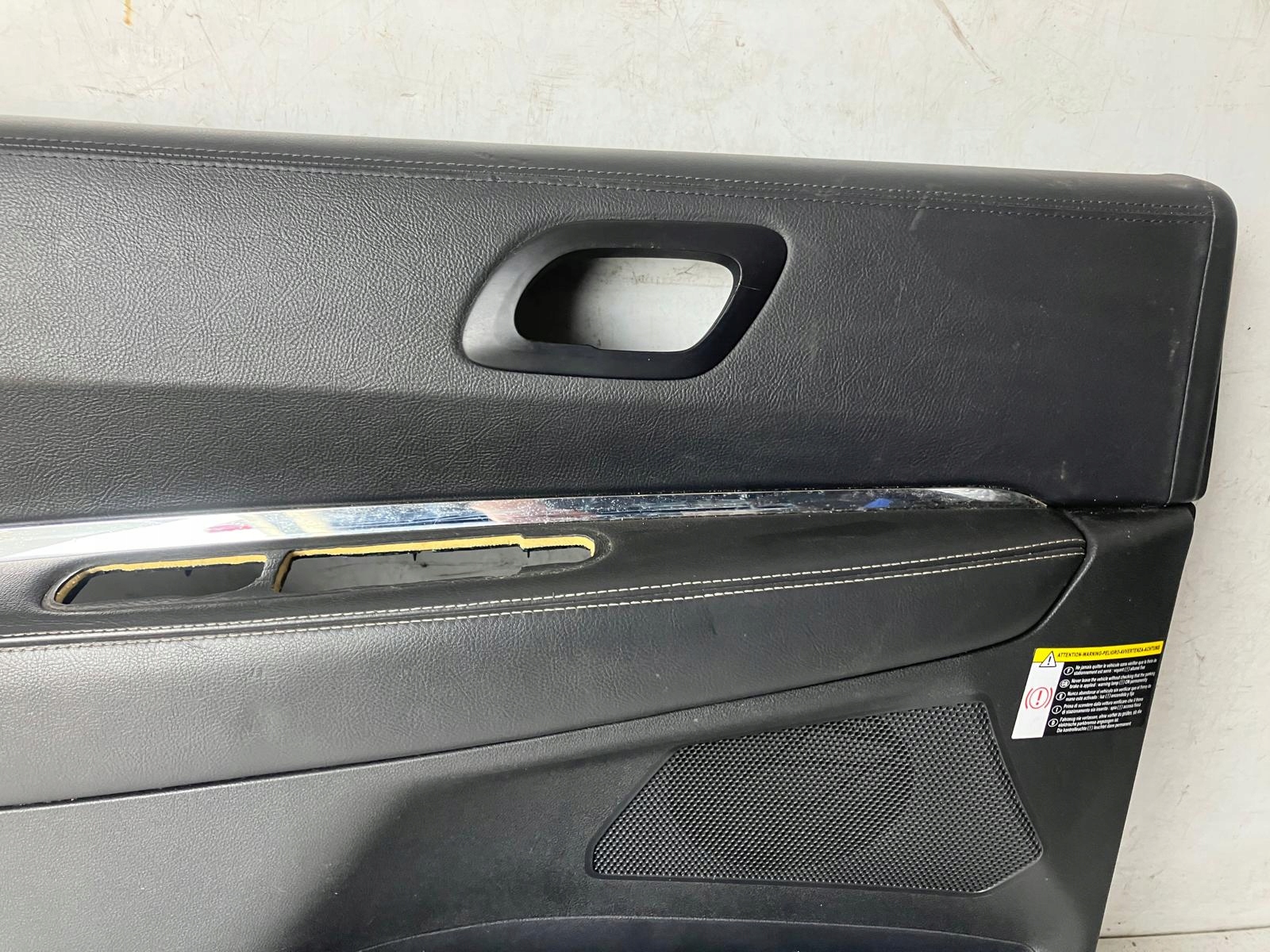 side door left front PEUGEOT 3008 and leather