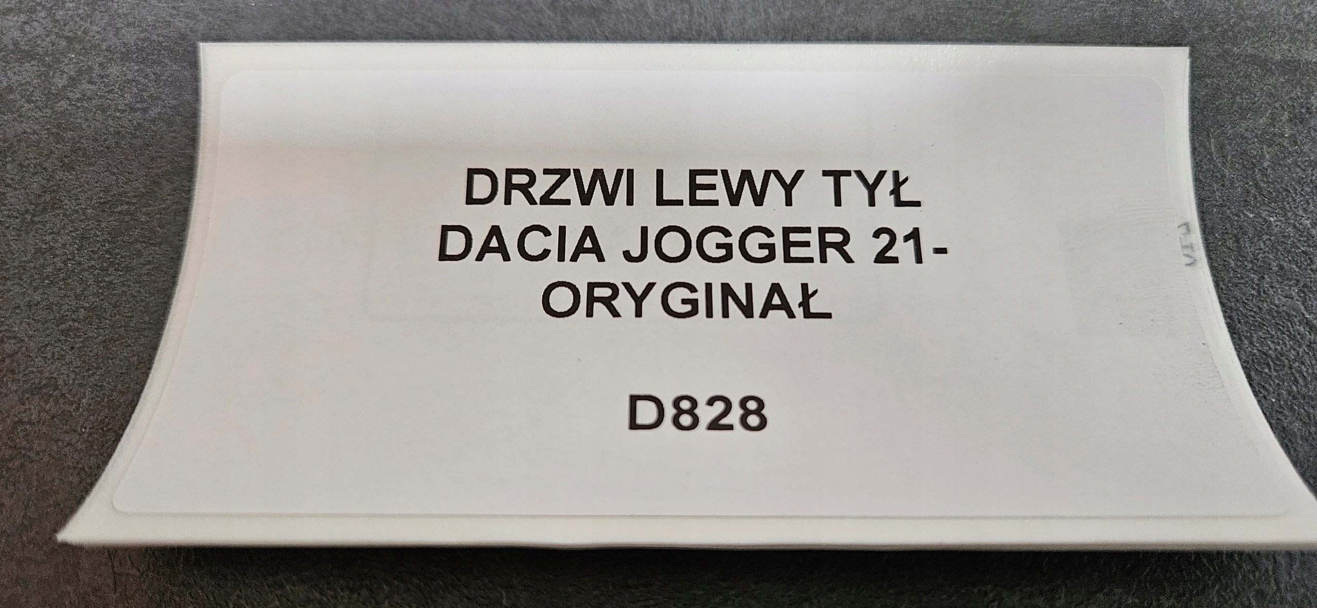 Tür links heck DACIA JOGGER 21- Original