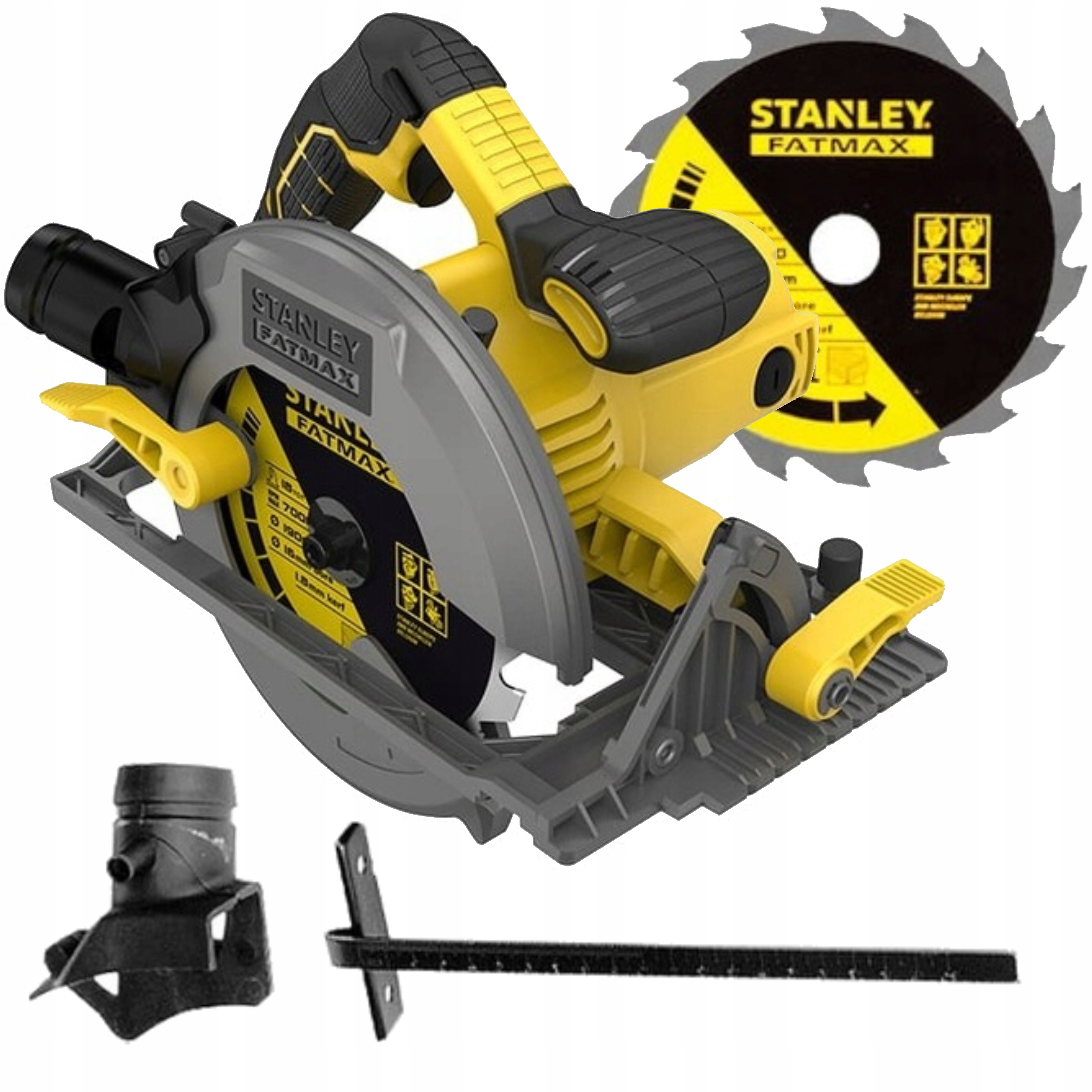 Stanley Síťová kotoučová pila 1650 W 190 mm FatMax FME301
