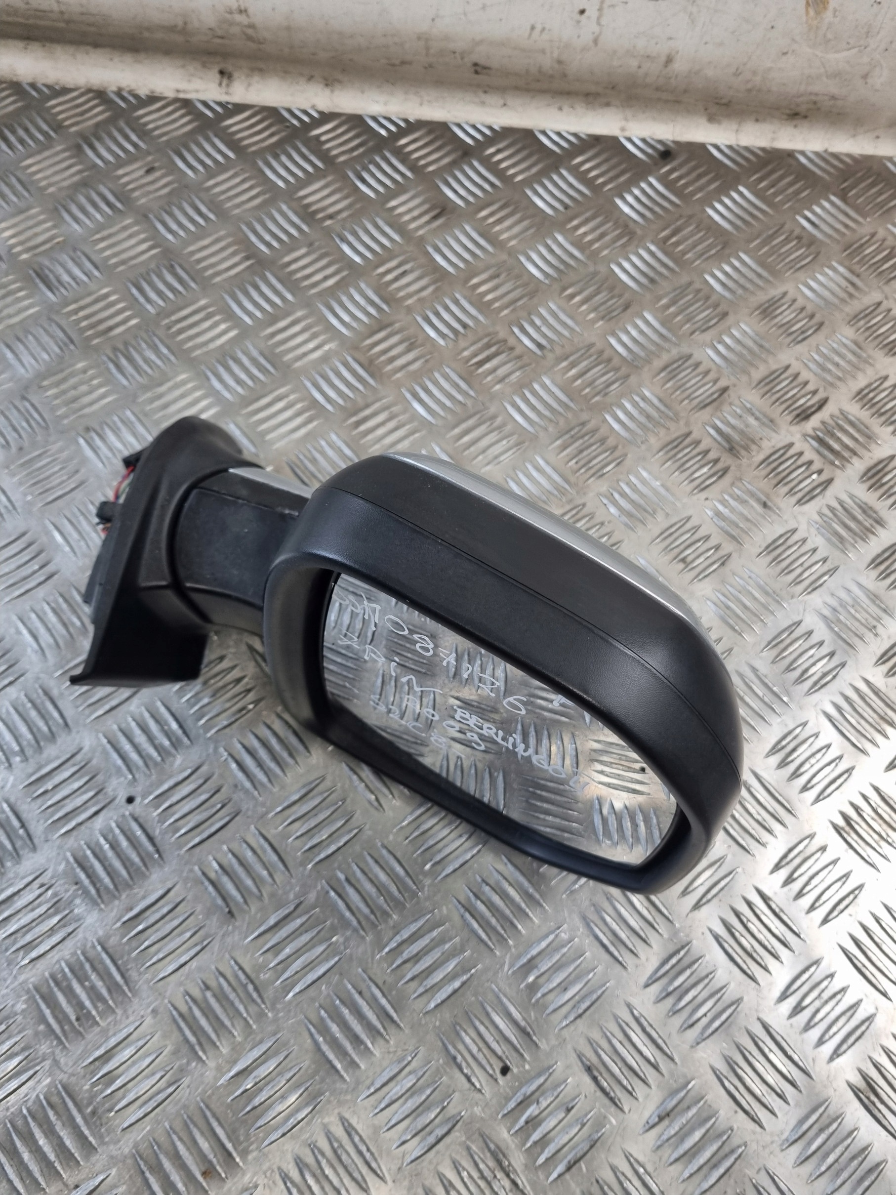 mirror right silver EU CITROEN BERLINGO 2 II 7 PIN