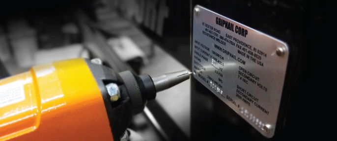 3170N - Заклепка таблички MetalTack GripNail x1000