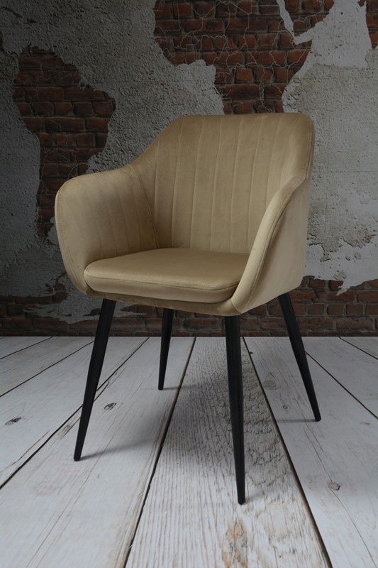 Fotel Dankor Design PIK X beżowy WELUR Marka Dankor Design