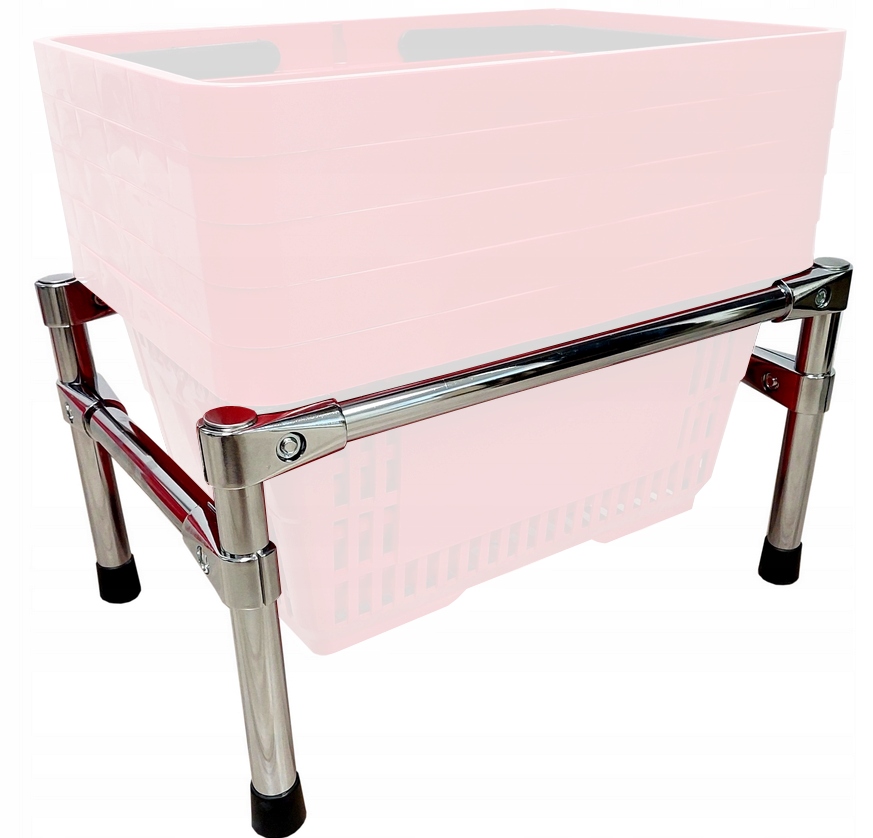 STOJAK PODSTAWA POD KOSZYKI SKLEPOWE 22L