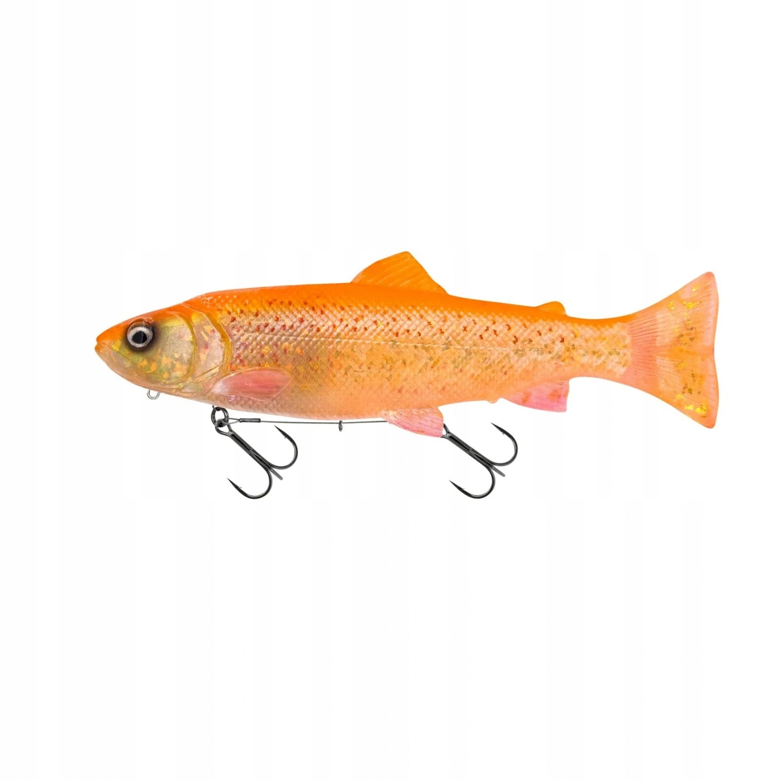 3D Line Thru Pulse Tail Trout Savage Gear 16cm 51g Ss Clear Golden Albino