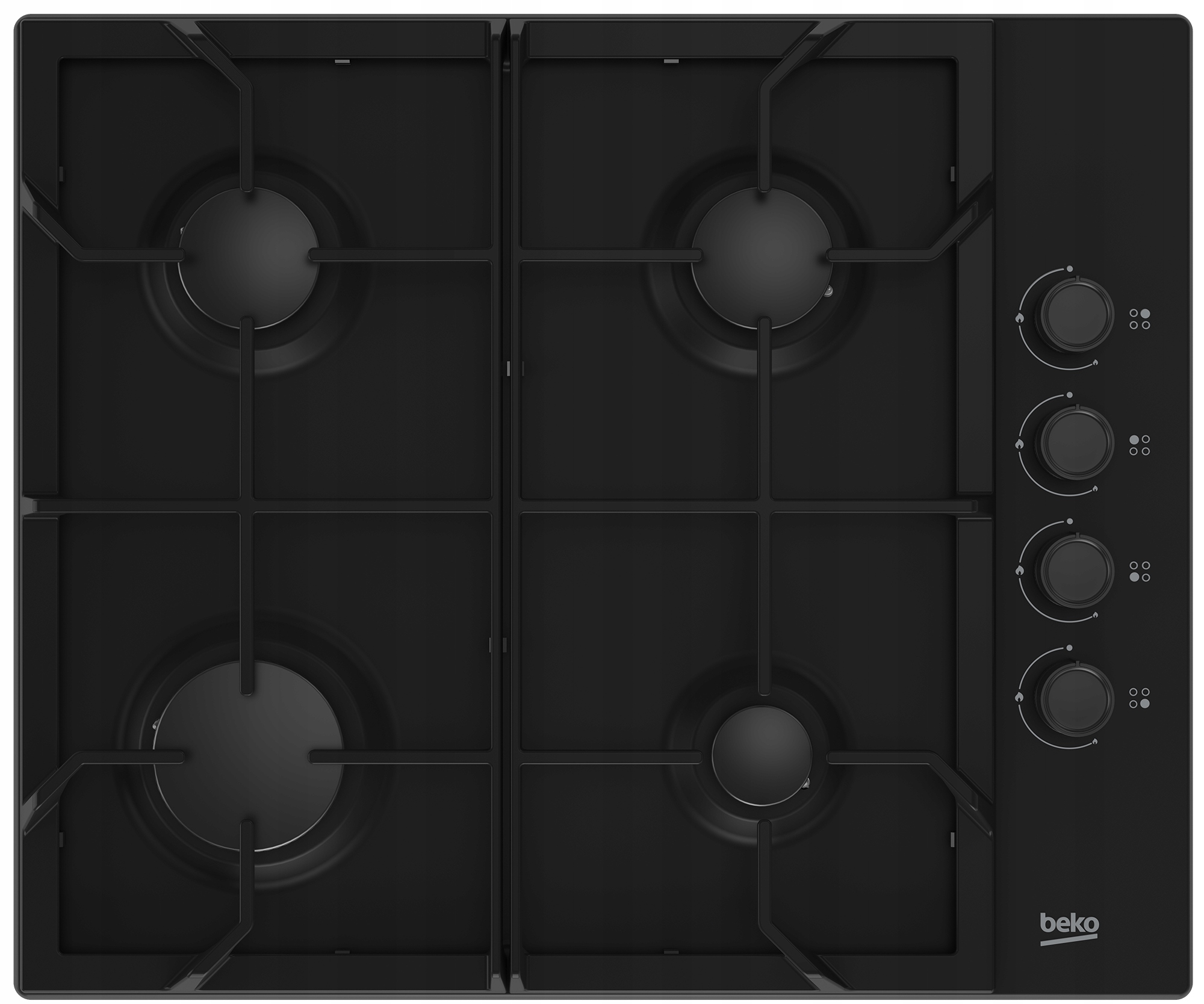 BEKO HIBG64125SB Płyta gazowa