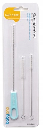 BABYONO SZCZOTECZKI DO CZYSZCZENIA SŁOMEK RUREK 1419