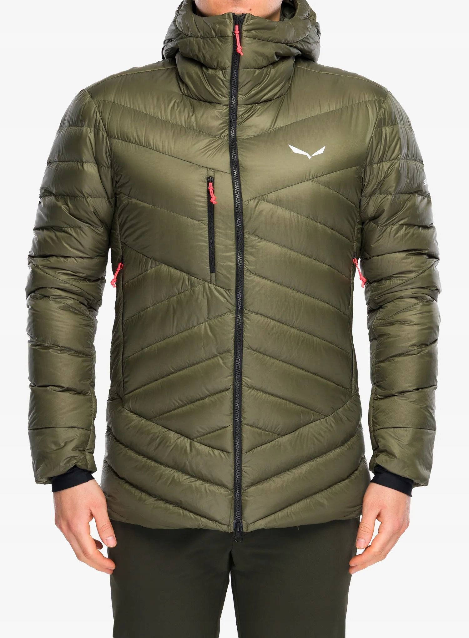 Péřová bunda Salewa Ortles Med 3 Rds Dwn Jacket faded green M