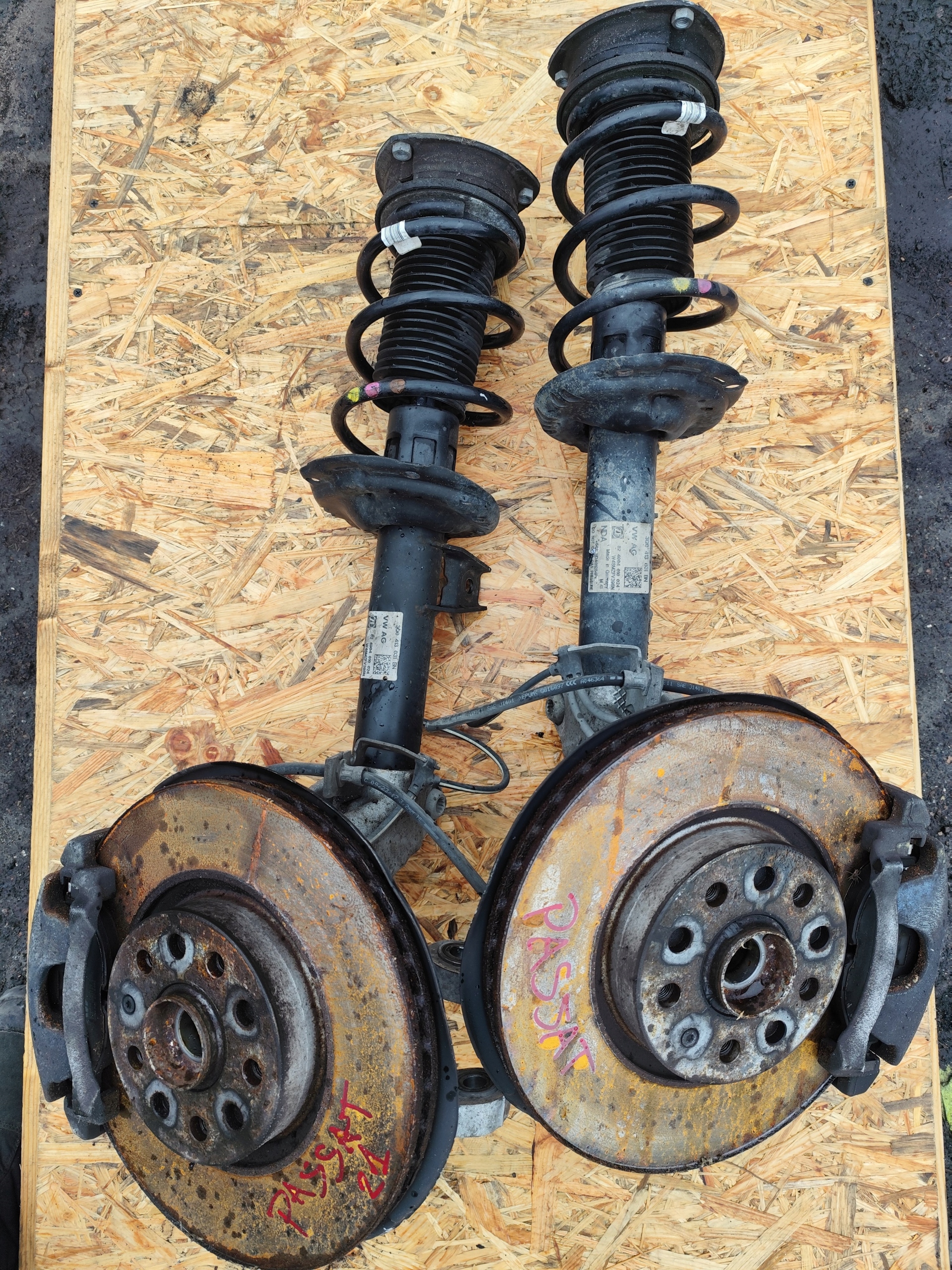 VW PASSAT B8 swing shock absorber front right left