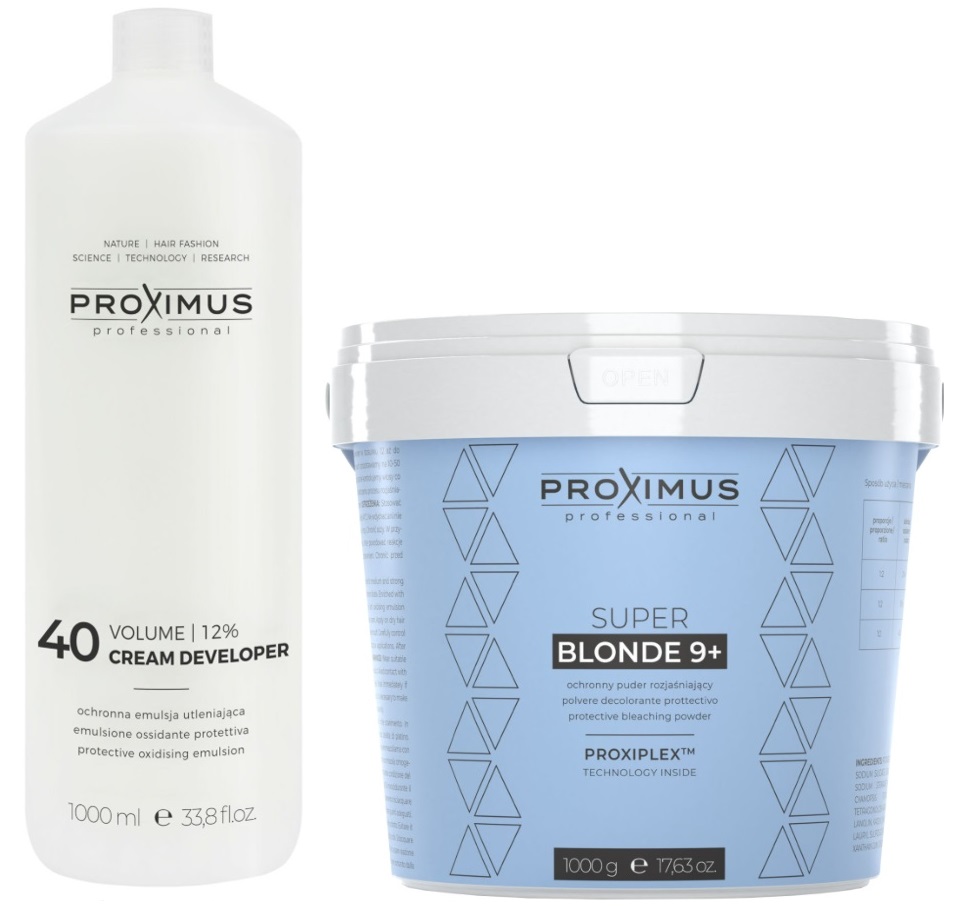 Proximus Emulsja utleniająca Oxydant 12% Rozjaśniacz Blond