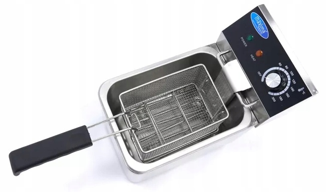 Frytkownica Elektryczna Gastronomiczna 4L 2500W Frytownica Maxima 09365211