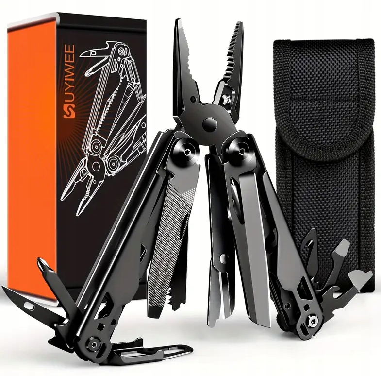 Multitool 19w1 –profesjonalne narzędzie wielofunkcyjne ze stali nierdzewnej