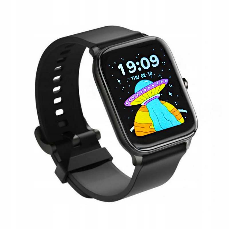 Smartwatch Haylou GST czarny SpO2 Pulsoksymetr Transmisja danych brak