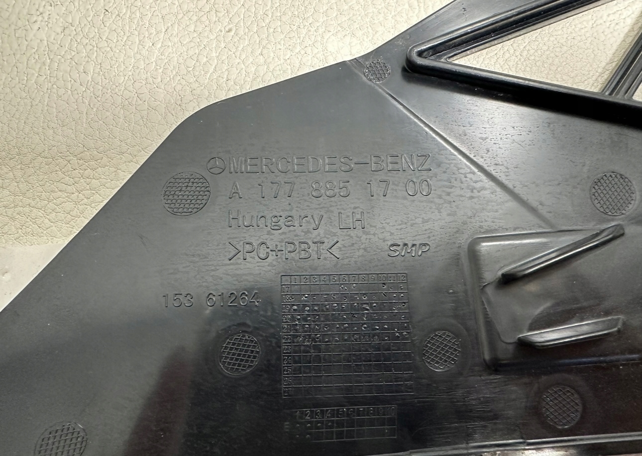 Mercedes W177 bumper bracket left A1778851700