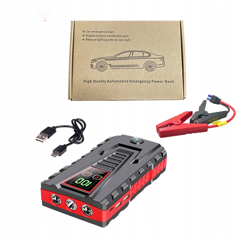 BOOSTER JUMP STARTER ROZRUCH POWERBANK 22000MAH