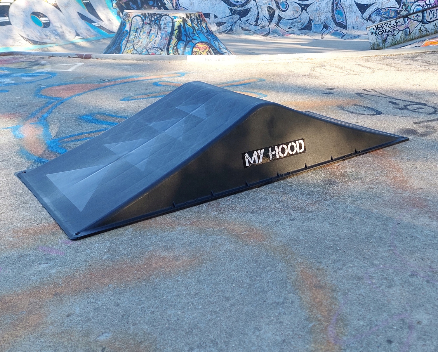 Kicker najazd rampa My Hood One-Piece skate stunt bmx kicker Dwustronna
