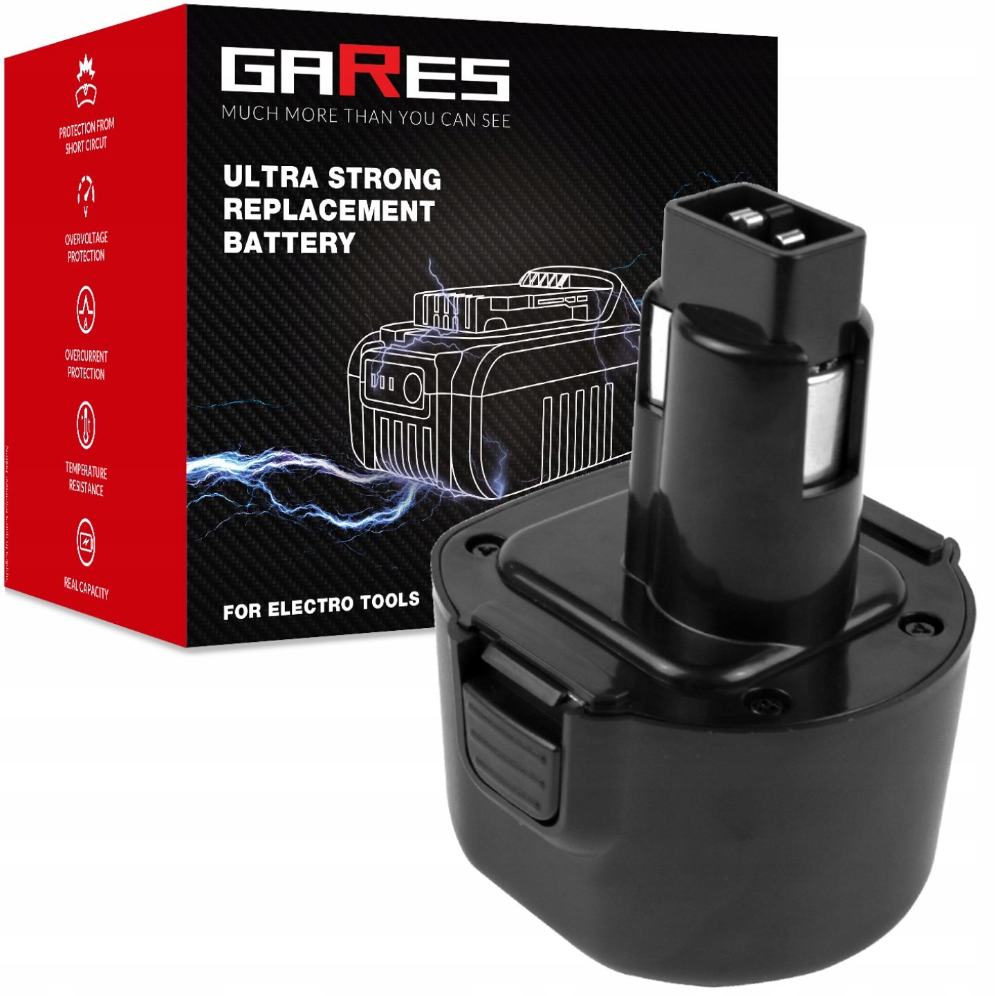 Bateria Akumulator do Black & Decker KC9651CN CD9600K HM9600 HP231 9,6V 2Ah